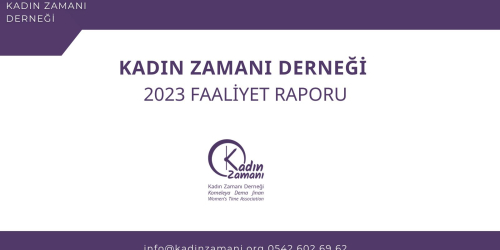 Kadın Zamanı Derneği Faaliyet Raporu 
